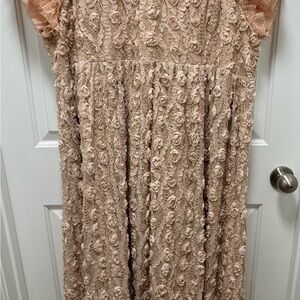 JessaKae Cream Maxi Dress for Elegant Occasions